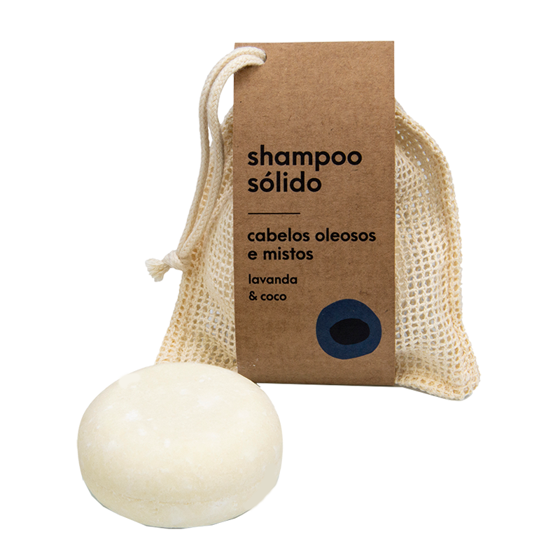 Shampoo Sólido | Cabelos Oleosos e Mistos